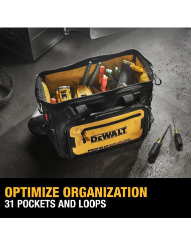 Bolsa de Herramientas DEWALT 16" Resistente al Agua DWST560103