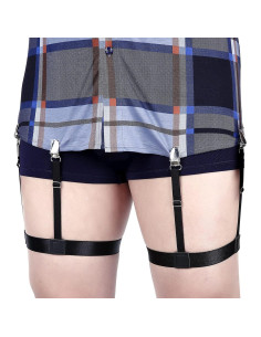 Tirantes de Camisa Ajustables Kedofe para Hombre - Antideslizantes 2