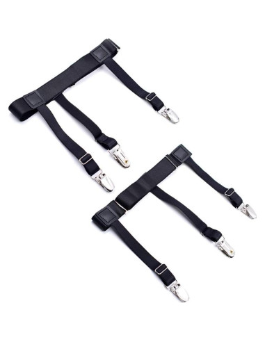 Tirantes de Camisa Ajustables Kedofe para Hombre - Antideslizantes