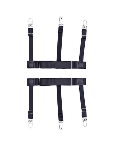 Tirantes de Camisa Ajustables Kedofe para Hombre - Antideslizantes