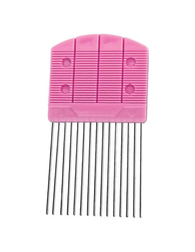 Peine para Quilling de Papel EXCEART Rosa 14.2x8cm