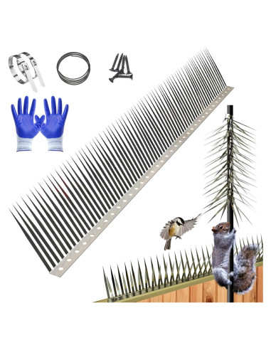 Picos Antiardillas TIQUKDELY 101.6 cm Acero Inoxidable