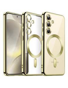 Funda Transparente TPU JETech para Samsung Galaxy S24 6.2" Amarillo