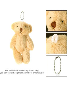 12 Ositos de Peluche Mini 6cm WEGUTATS para Decoración 2