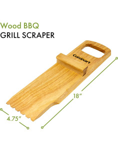 Raspador de Parrilla de Madera Cuisinart BBQ CCB-1143 2