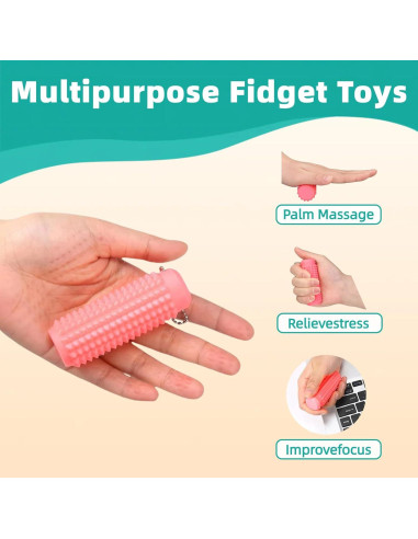 Paquete de 2 Juguetes Fidget Little Ouchies ALDWDY - Alivio Estrés