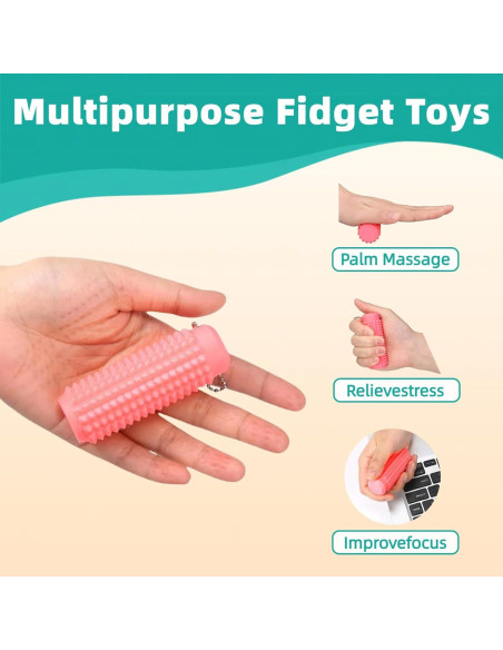 Paquete de 2 Juguetes Fidget Little Ouchies ALDWDY - Alivio Estrés