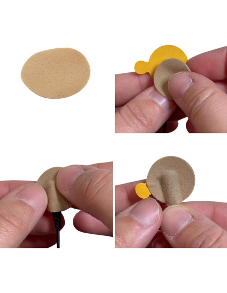 Círculos Suaves URSA para Micrófonos Lavalier - 15 Piezas Beige