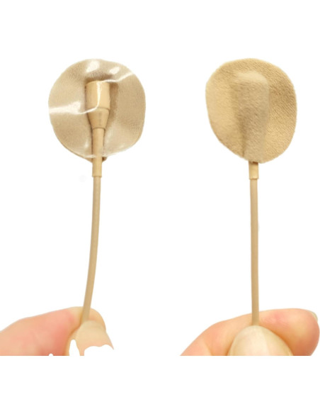 Círculos Suaves URSA para Micrófonos Lavalier - 15 Piezas Beige