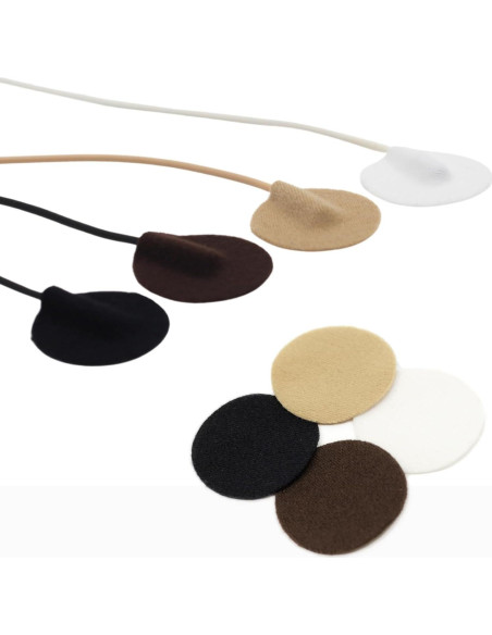 Círculos Suaves URSA para Micrófonos Lavalier - 15 Piezas Beige