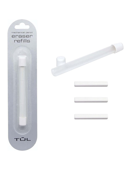 Paquete de Lápices Mecánicos TUL 0.7mm + Recargas Borrador