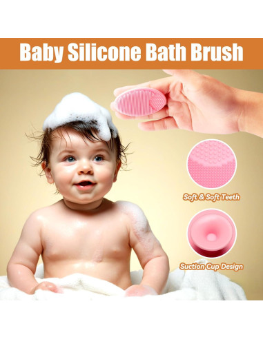 Juego de Cepillo y Peine de Madera WXA para Bebés 3 Piezas