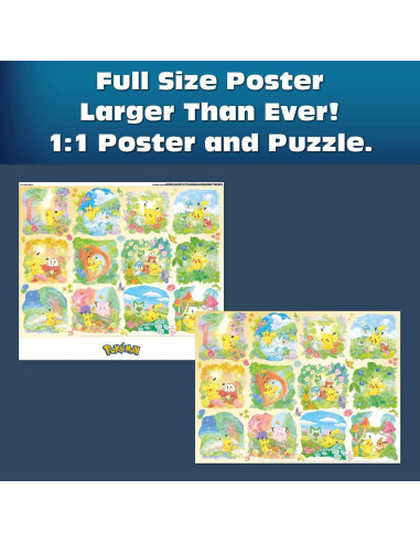Rompecabezas 1000 Piezas Buffalo Games Pokemon Escénico