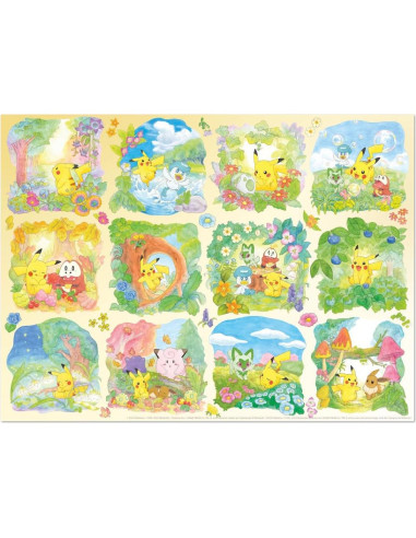 Rompecabezas 1000 Piezas Buffalo Games Pokemon Escénico