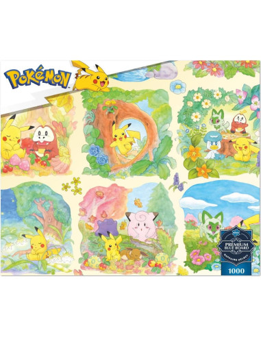 Rompecabezas 1000 Piezas Buffalo Games Pokemon Escénico