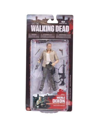 Figura de acción Merle Dixon The Walking Dead McFarlane 12.7cm
