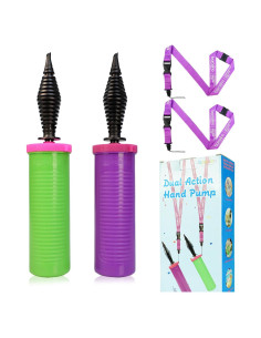 Bomba de globo manual Borosino B112N-2, paquete de 2