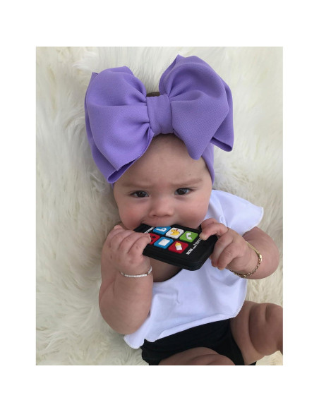 Chupete de Dentición Silli Chews Teléfono Celular Negro 8.89cm Chupete de Dentición Silli Chews Teléfono Celular Negro 8.89cm