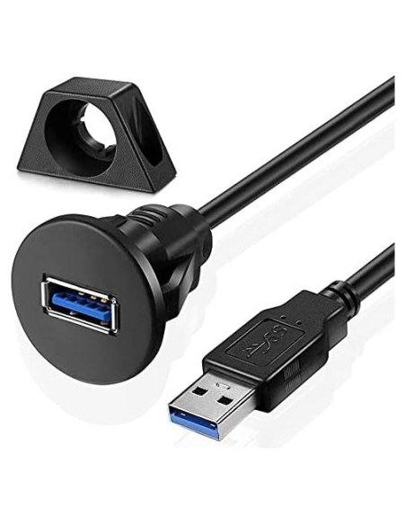Cable de Extensión USB 3.0 URWOOW 0.91 m Macho a Hembra