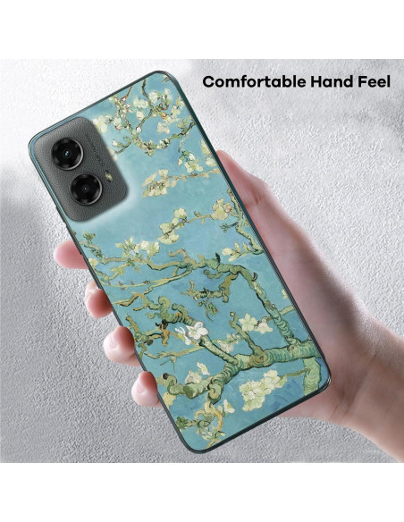 Funda delgada a prueba de golpes Van Gogh para Moto G 5G 2024