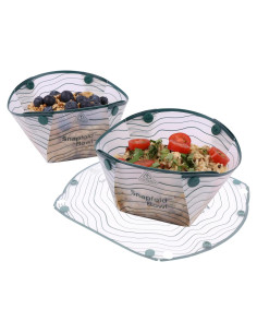 Tazones Plegables Coghlan's Snapfold 2 Piezas - A Prueba de Fugas