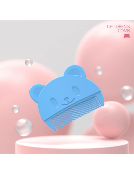 Cepillo de Baño para Bebé Azul - Masajeador de Silicona 3 Piezas