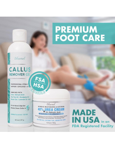 Conjunto Removedor de Callos Ebanel + Crema Urea 40% 100g 2