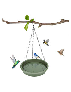 Baño para Aves Colgante Bathth Verde 19.56x19.56cm