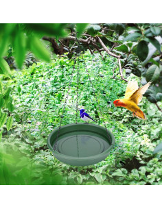 Baño para Aves Colgante Bathth Verde 19.56x19.56cm 2