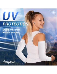 Mangas para brazos Meiyante UPF 50+ Unisex - Protección Solar 2