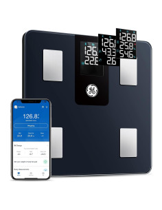 Báscula Inteligente GE Fit Plus con Bluetooth y Pantalla LCD