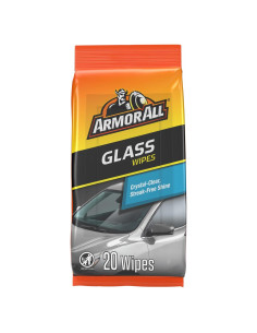 Toallitas Limpiadoras de Cristales Armor All - 20 Unidades