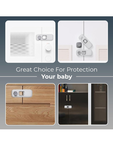 Bloqueo de Refrigerador a Prueba de Niños TAJAR BROS 6 Paquetes