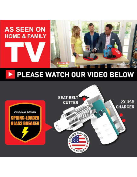 Herramienta de Emergencia Ztylus Stinger - Cortador y Rompedor