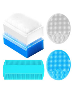 Kit de Cepillos para Costra Láctea YESYBC - 5 Piezas Azul