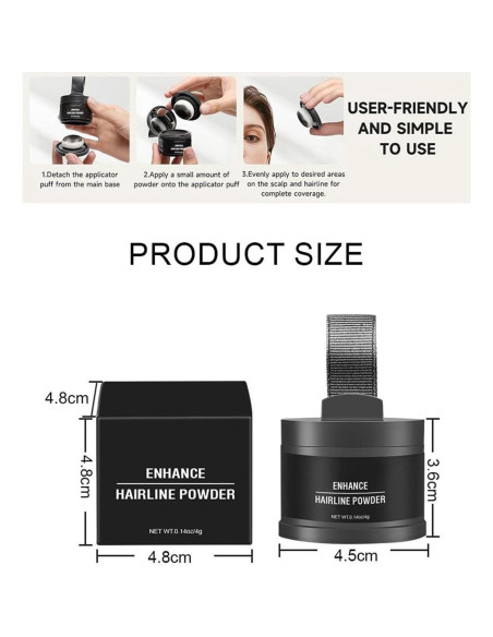 Polvo para Raíces Waverly 32g Marrón Claro Resistente al Agua