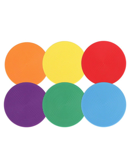 Marcadores de Puntos Antideslizantes Emhumn 4" 6 Piezas TPE
