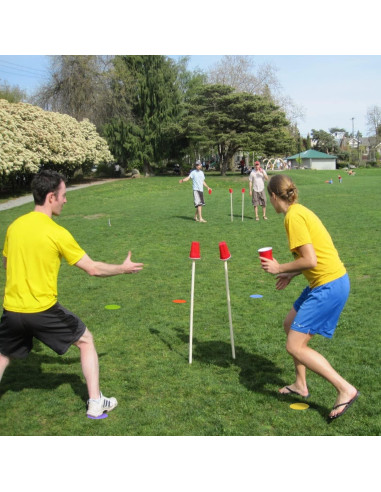 Marcadores de Puntos Antideslizantes Emhumn 4" 6 Piezas TPE