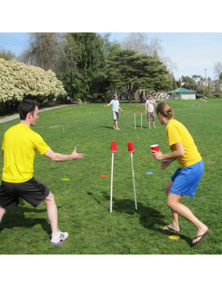 Marcadores de Puntos Antideslizantes Emhumn 4" 6 Piezas TPE