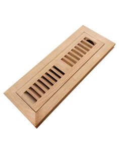 Rejilla de Ventilación de Piso Homewell 2x10" Roble Rojo Sin Terminar