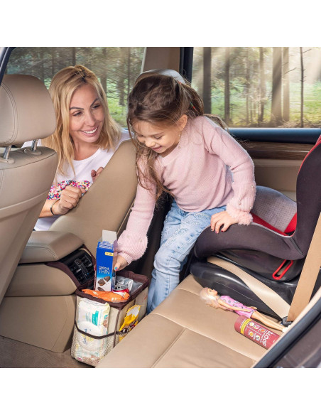 Bote de Basura para Automóvil Creathing 2 Galones Beige