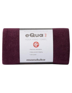Toalla de Yoga Manduka eQua Hot Microfibra 40x67 cm Acai