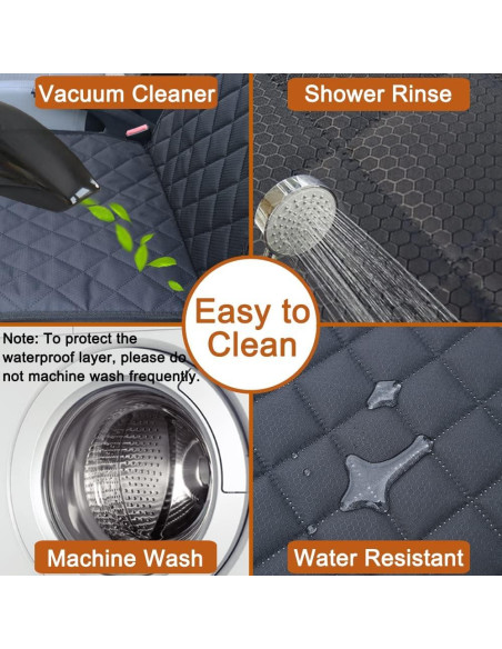 Cubierta de Asiento Delantero para Perros Paw Jamboree Negra