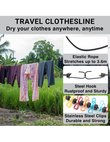 Bolsa de Lavado Portátil Tilcore - Lavadora Manual 21x18cm