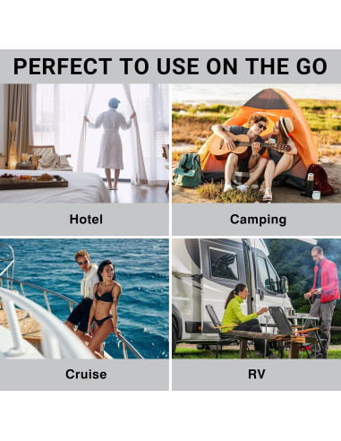 Bolsa de Lavado Portátil Tilcore - Lavadora Manual 21x18cm