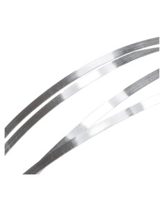 Tira Bezel Alambre 925 Plata Esterlina 2mm 30.48cm 22 Gauge
