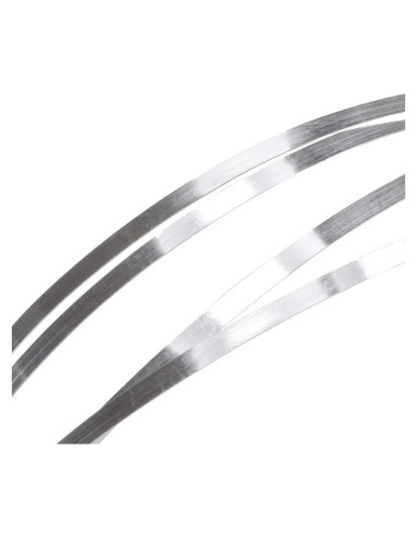 Tira Bezel Alambre 925 Plata Esterlina 2mm 30.48cm 22 Gauge