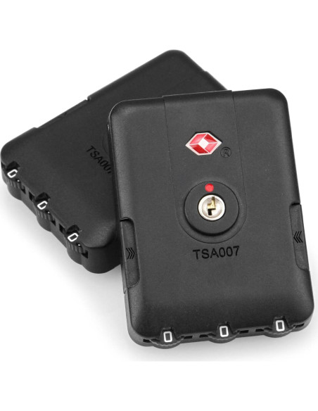 Candado de Equipaje Zoofen TSA Aprobado 2 Pack 6.4x4.7cm Candado de Equipaje Zoofen TSA Aprobado 2 Pack 6.4x4.7cm