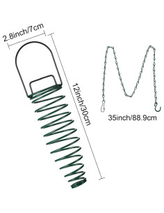 Soporte para Mazorcas de Maíz Geiserailie con Cadena 76 cm 2