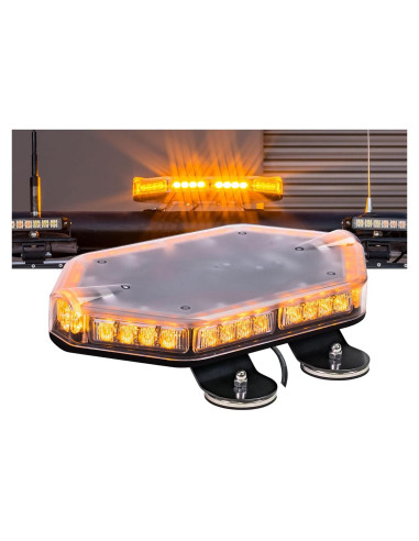 LAMPHUS Mini Luz Estroboscópica LED 30.48 cm 40W Ámbar